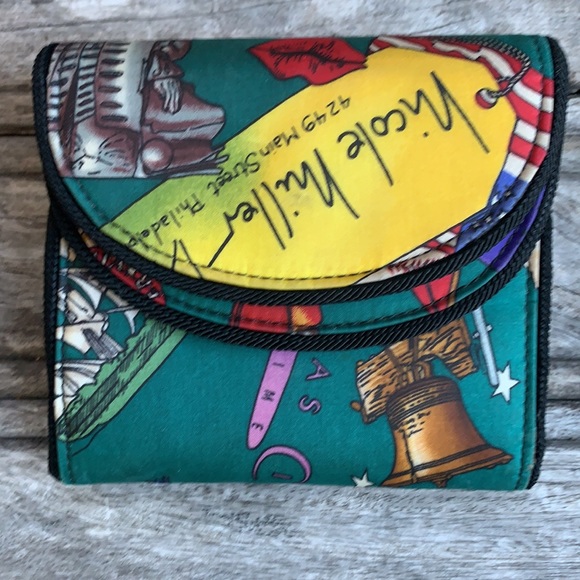 Vintage 90’s Nicole Miller Silk Mini Bag - Picture 9 of 13